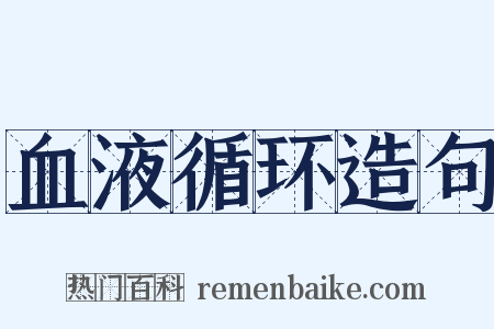 血液循环造句是什么意思的图片